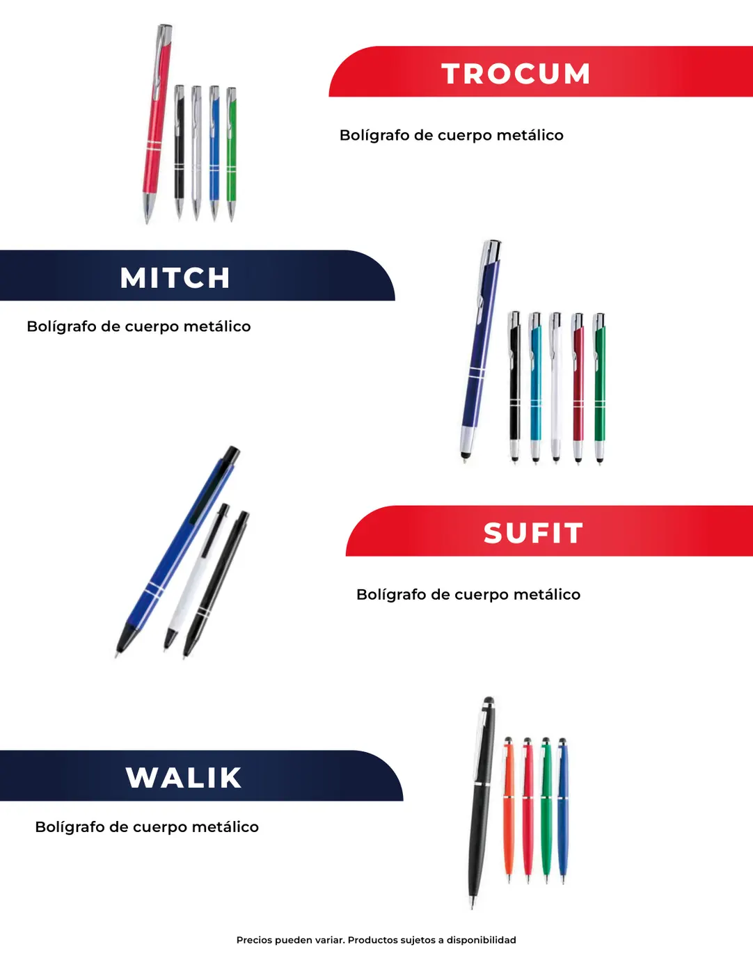 Página 44 - Bolígrafos